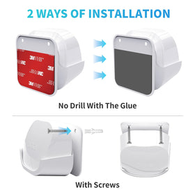 Sootozy eero 6 tri-band wall mount keeps your network components organized.