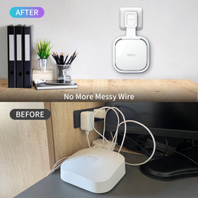 Sootozy eero pro 6e mesh wall mount stand for a sleek, space-saving setup.