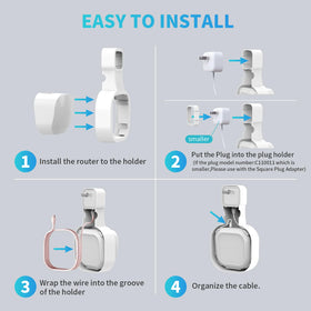 Sootozy eero wall mount saves space by freeing surface areas