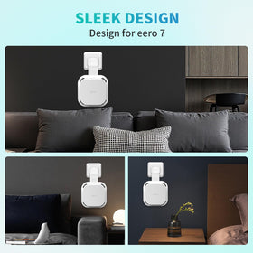 Sootozy eero7 wall mount secure fit for precise router placement.