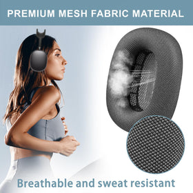 SOPROM AirPods Max cushions in use for extended listening comfort