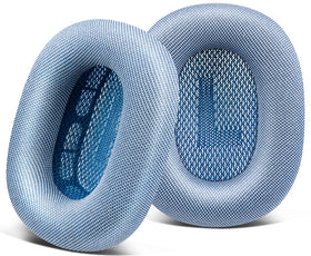 SOPROM navy ear cushions for AirPods Max - comfort and secure fit.