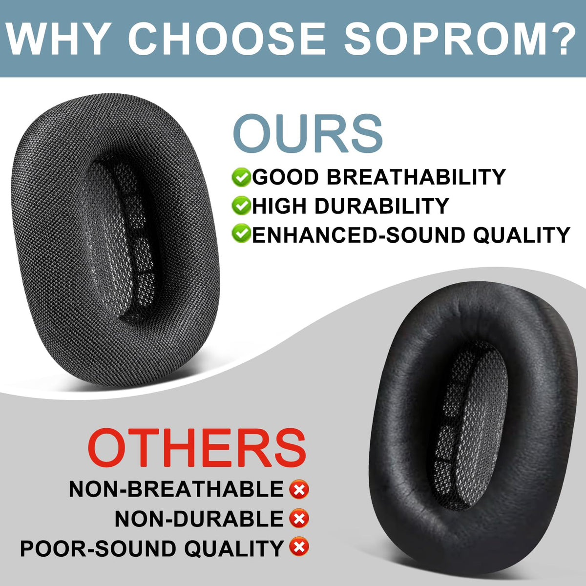 SOPROM installation demo shows quick, tool-free cushion replacement.