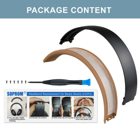 Replacement headband kit supports quick upkeep and consistent headset aesthetics.