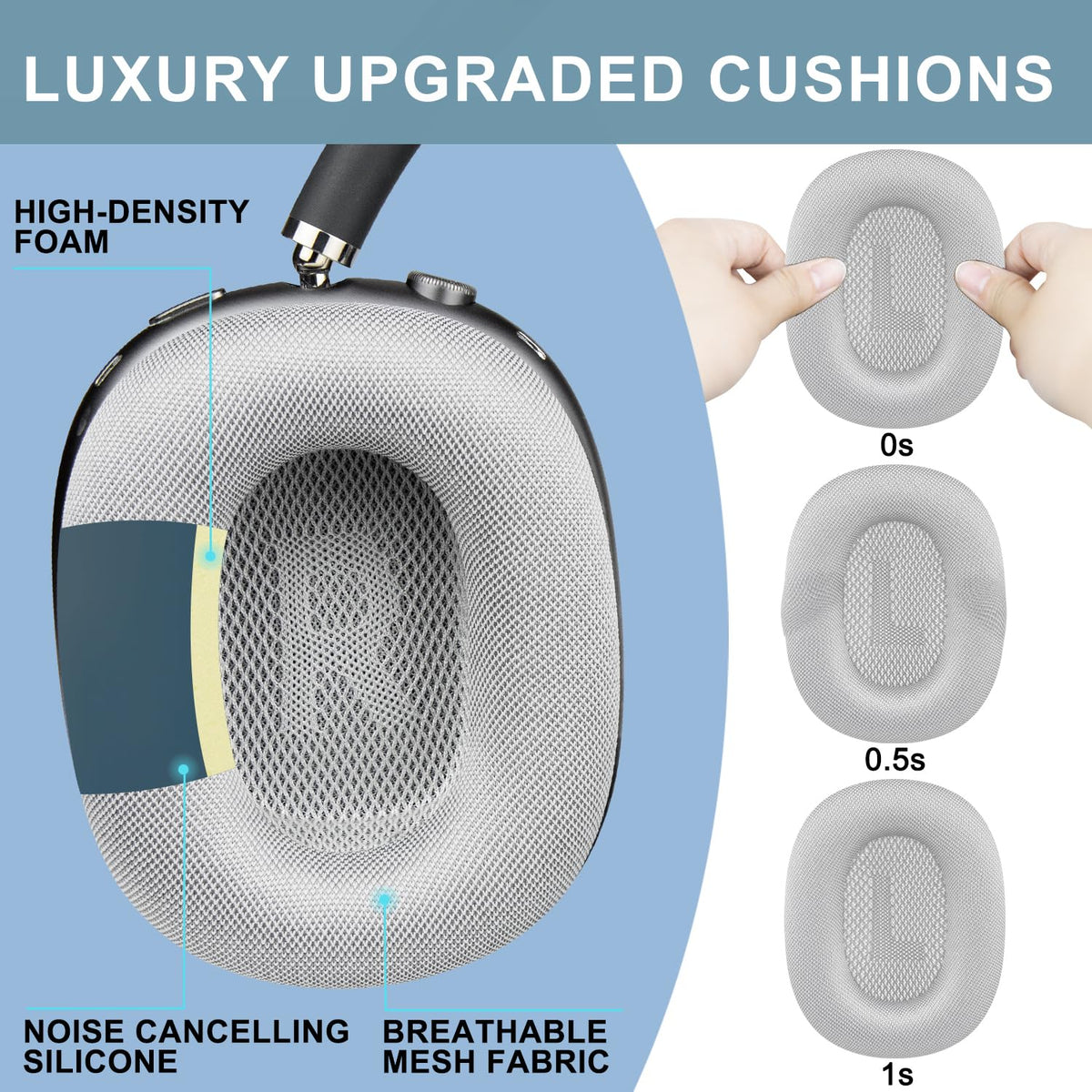 SOPROM easy-install design speeds cushion replacement.