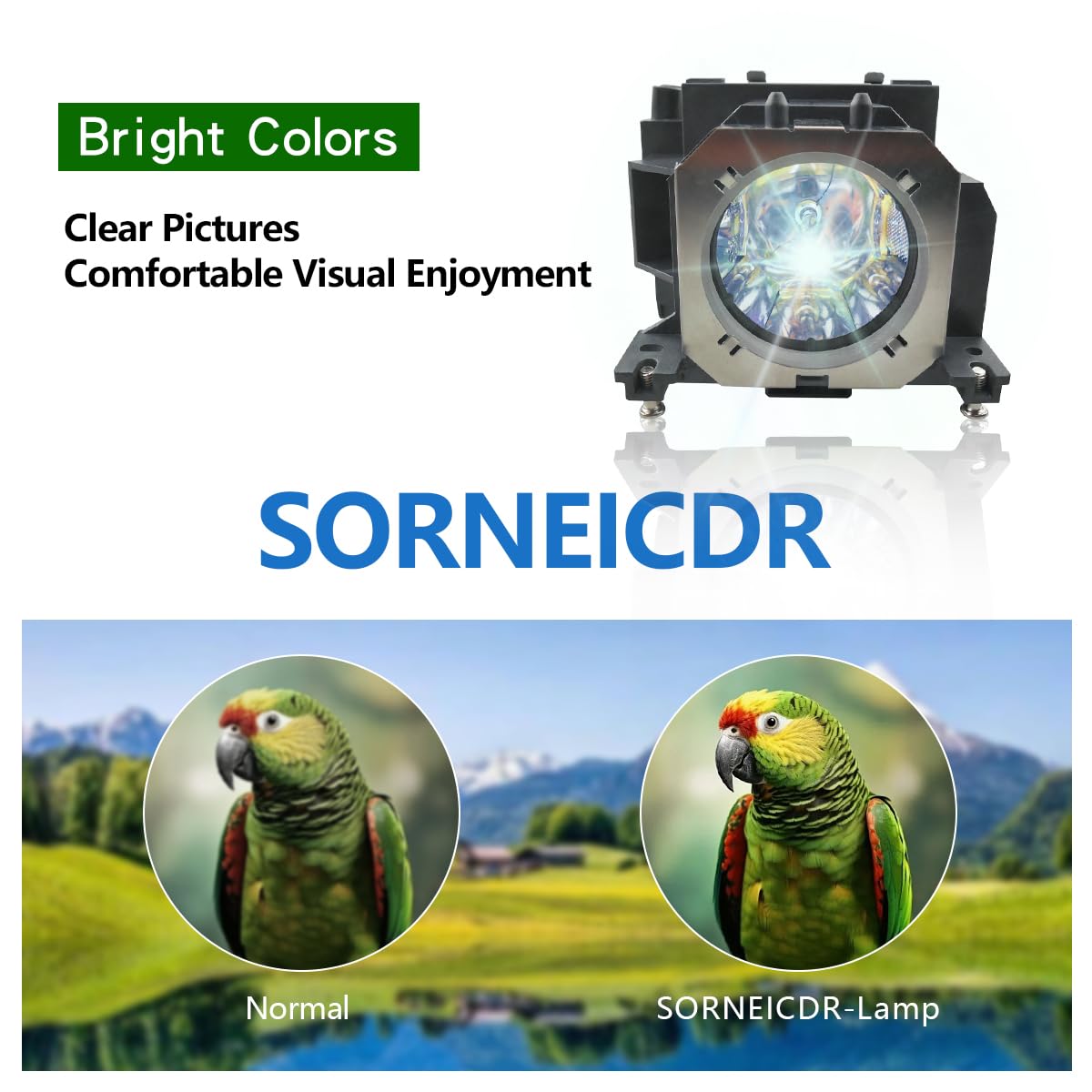 SORNEICDR housing connector detail demonstrating secure fit and easy installation