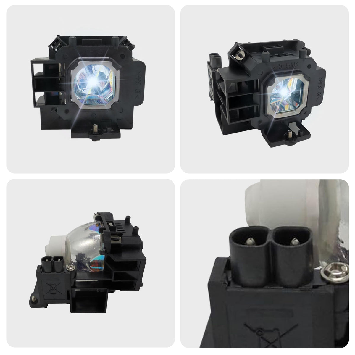 SORNEICDR packaged components laid out to show included lamp assembly and installation readiness