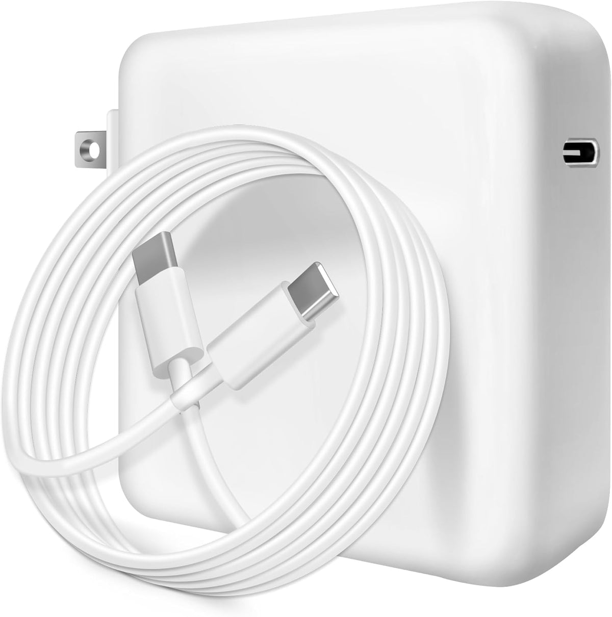 SorsnA 118W USB-C charger powers a 16-inch MacBook Pro safely.