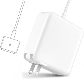 SorsnA 45W MacBook Air charger front view, compact and portable for on-the-go charging.