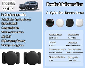 sotfkd compact two-pack ready for car, bag, or keys