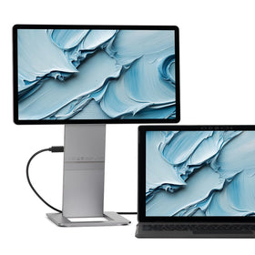 SOTSU FlipAction 14in monitor with folded stand for ultra-compact travel.