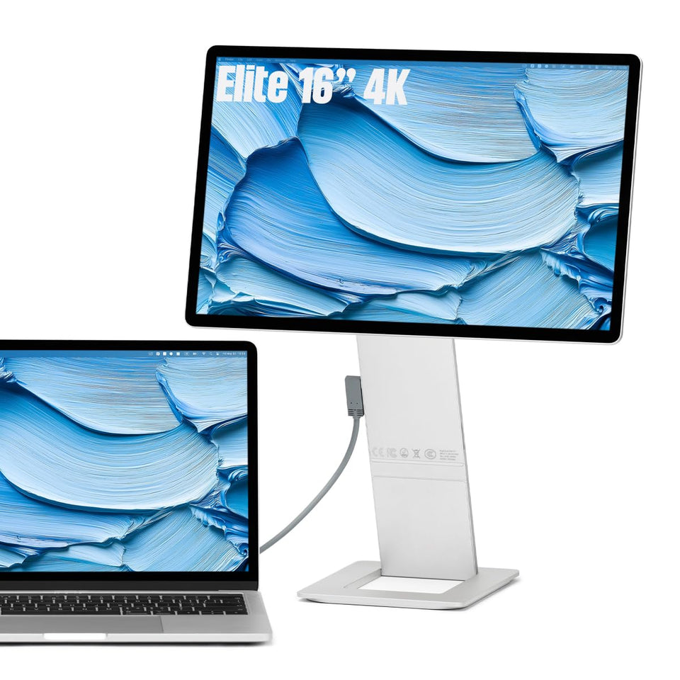SOTSU FlipAction Elite 16-inch monitor folded-base-stand for ultra-portable travel setups.