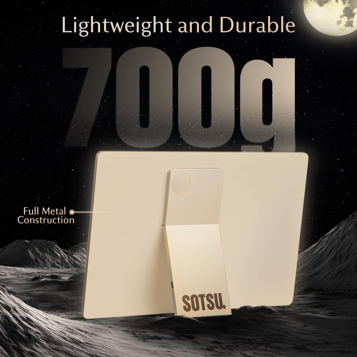 SOTSU FlipAction Go 14 side profile highlights slim, travel-friendly form factor
