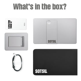 SOTSU FlipAction portable setup extends your screen anywhere.