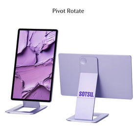 SOTSU portable monitor folds flat for effortless packing and storage