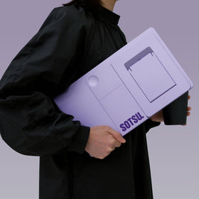 SOTSU 0 to 180-degree rotation enables portrait or landscape viewing