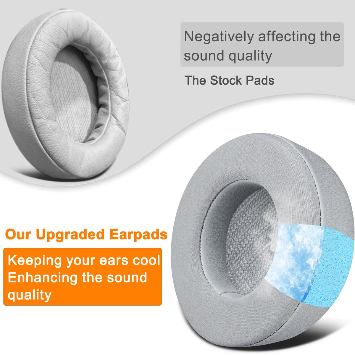 SOULWIT added thickness ear pads deliver ergonomic support for extended play.