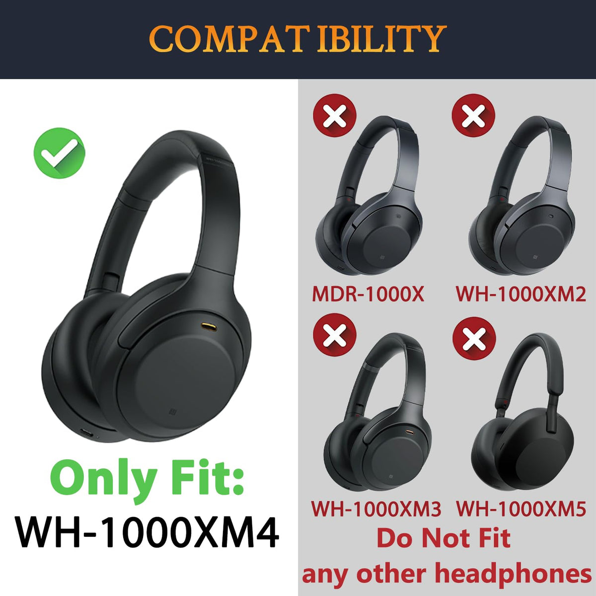 SOULWIT earpads with added thickness provide improved comfort for daily listening