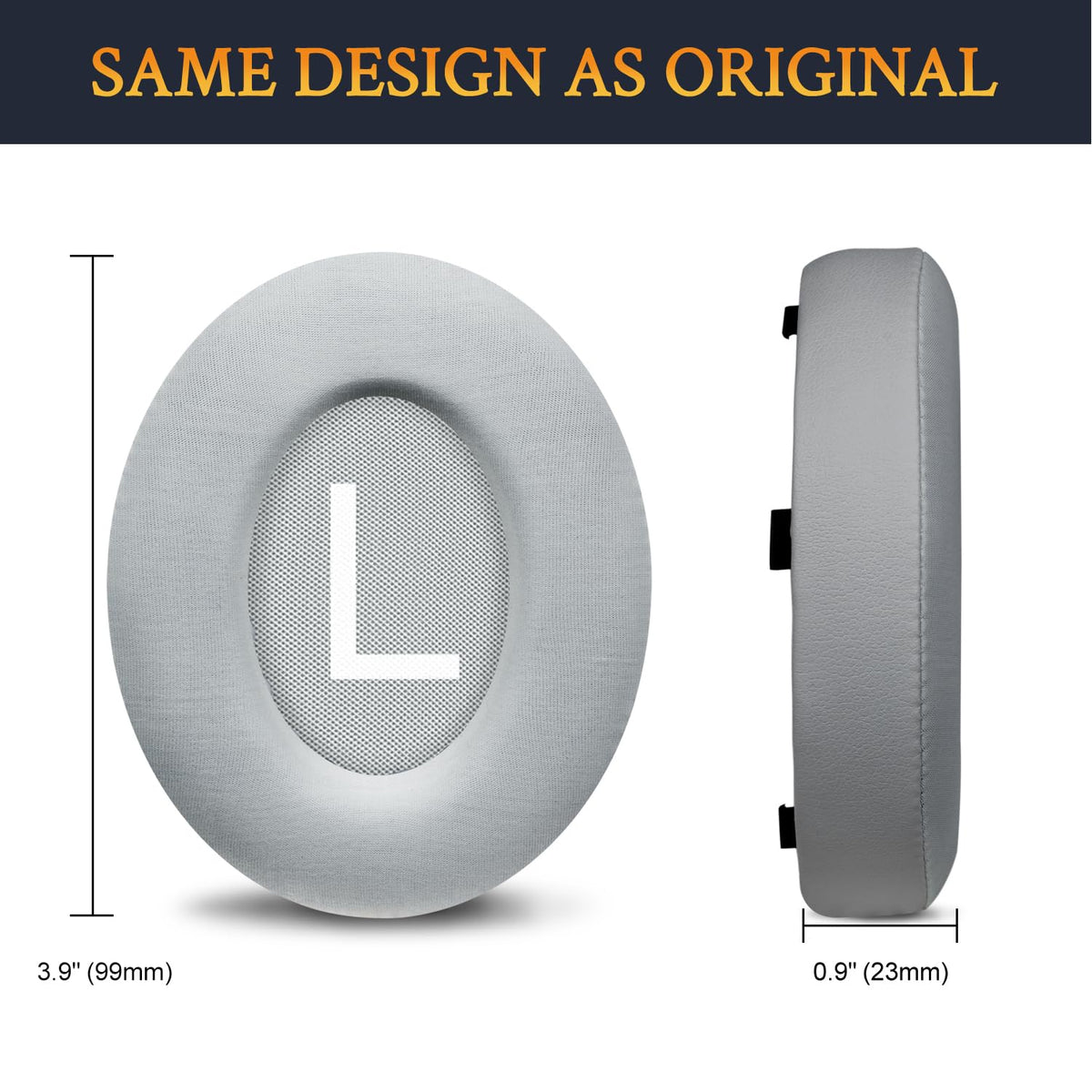 SOULWIT cooling earpads with breathable materials support all-day wear