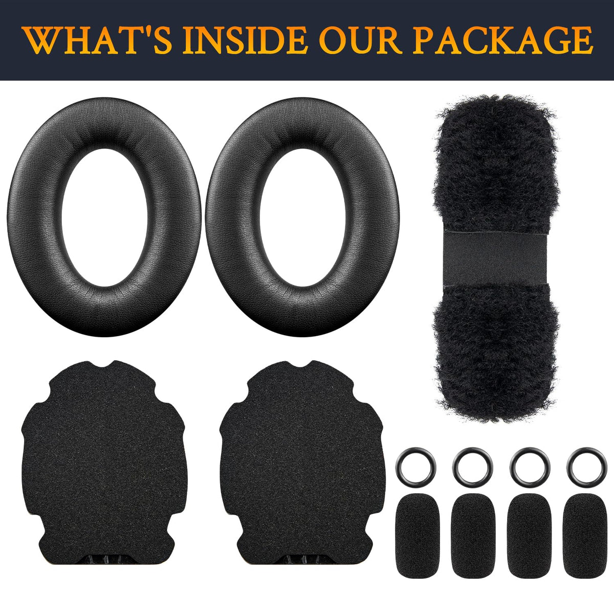 SOULWIT A20 earpad scrim for snug fit and lasting wear.