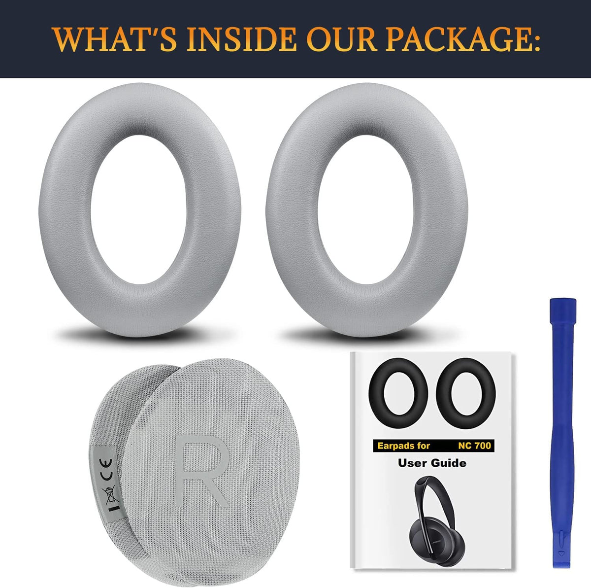 SOULWIT Bose NC700 earpads added thickness for a refreshed, snug fit.