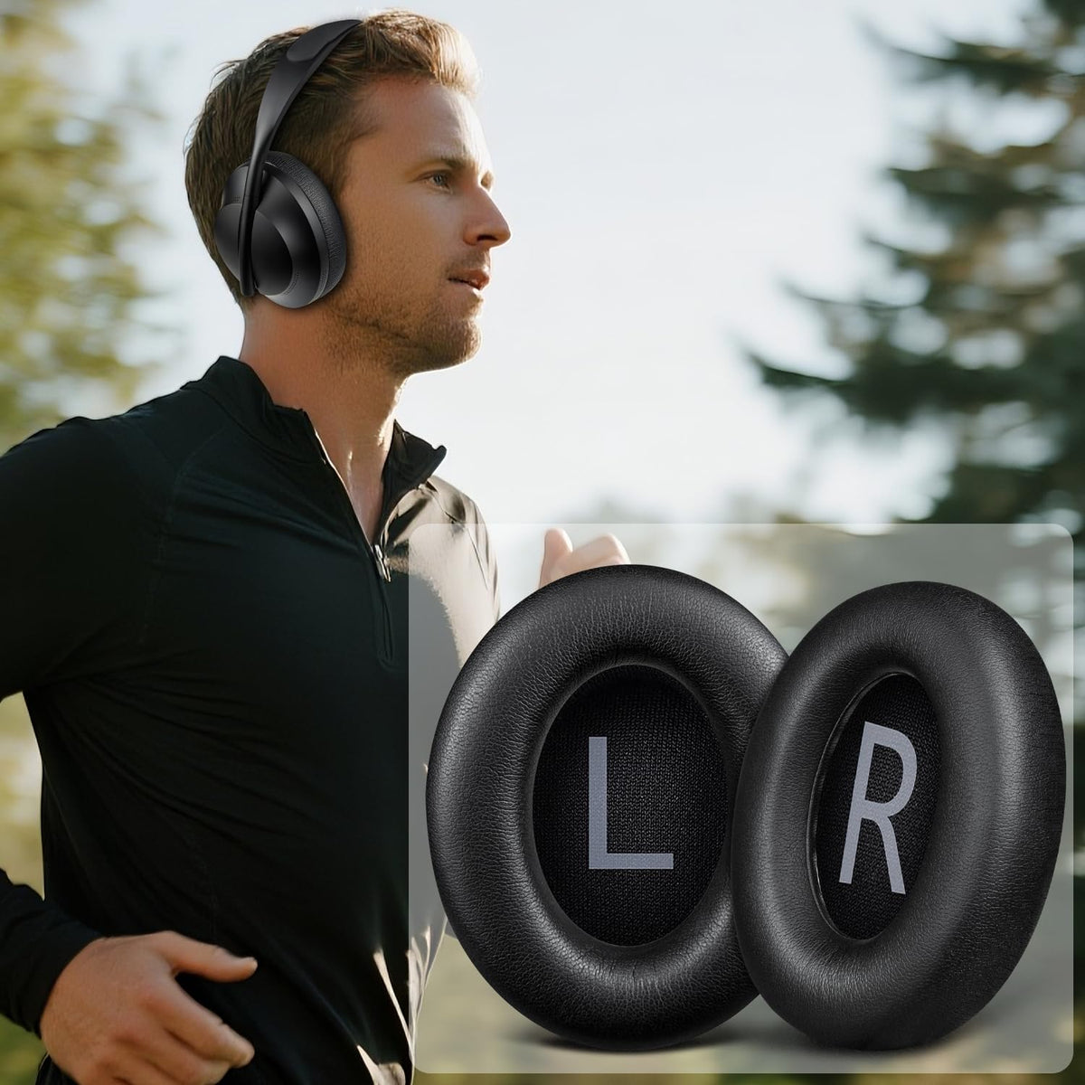SOULWIT Bose NC700 earpads durable-stitching extends life with daily use.