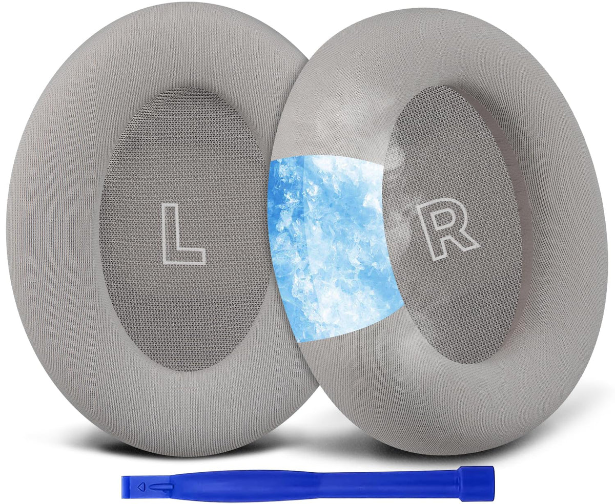 SOULWIT Bose QC Ultra cooling earpad top view with cooling gel for comfort.