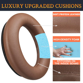 SOULWIT Bose QC45 earpads coffee installation guide for quick setup