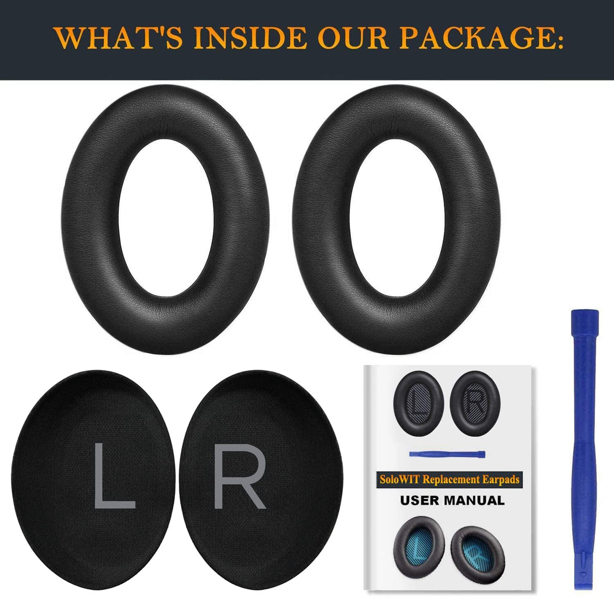 SOULWIT Bose QC45 earpads compatibility-check with multiple Bose models