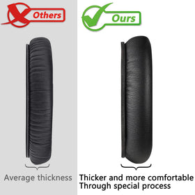 SOULWIT Bose QC45 earpads improved-seal-bass-response for richer listening