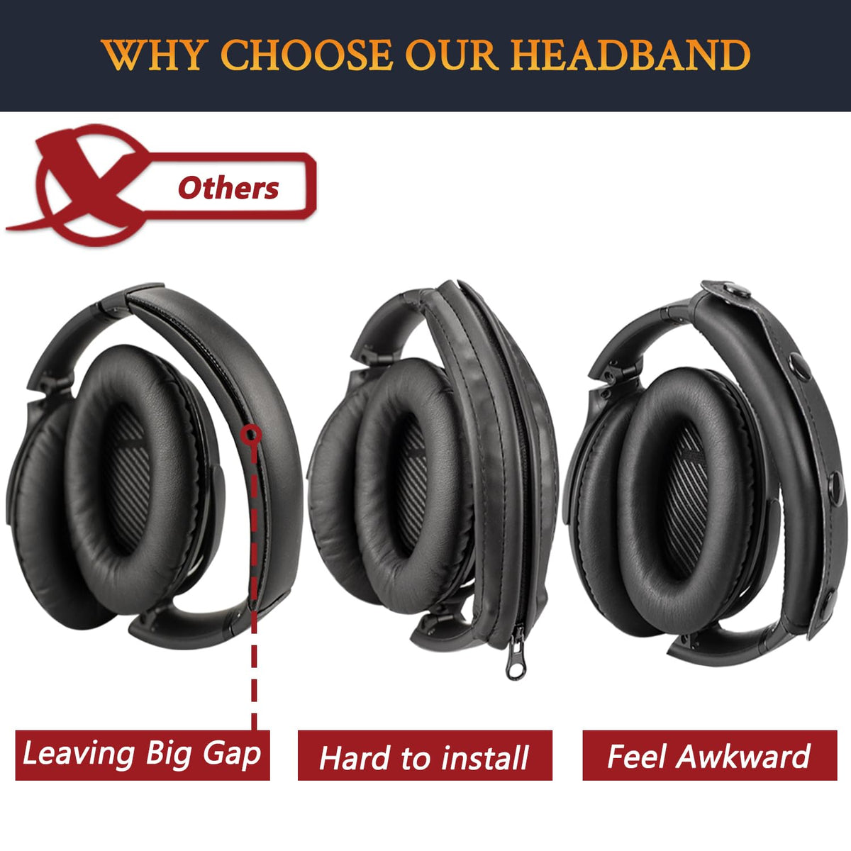 SOULWIT branding on the headband cover reflects a professional-grade accessory.