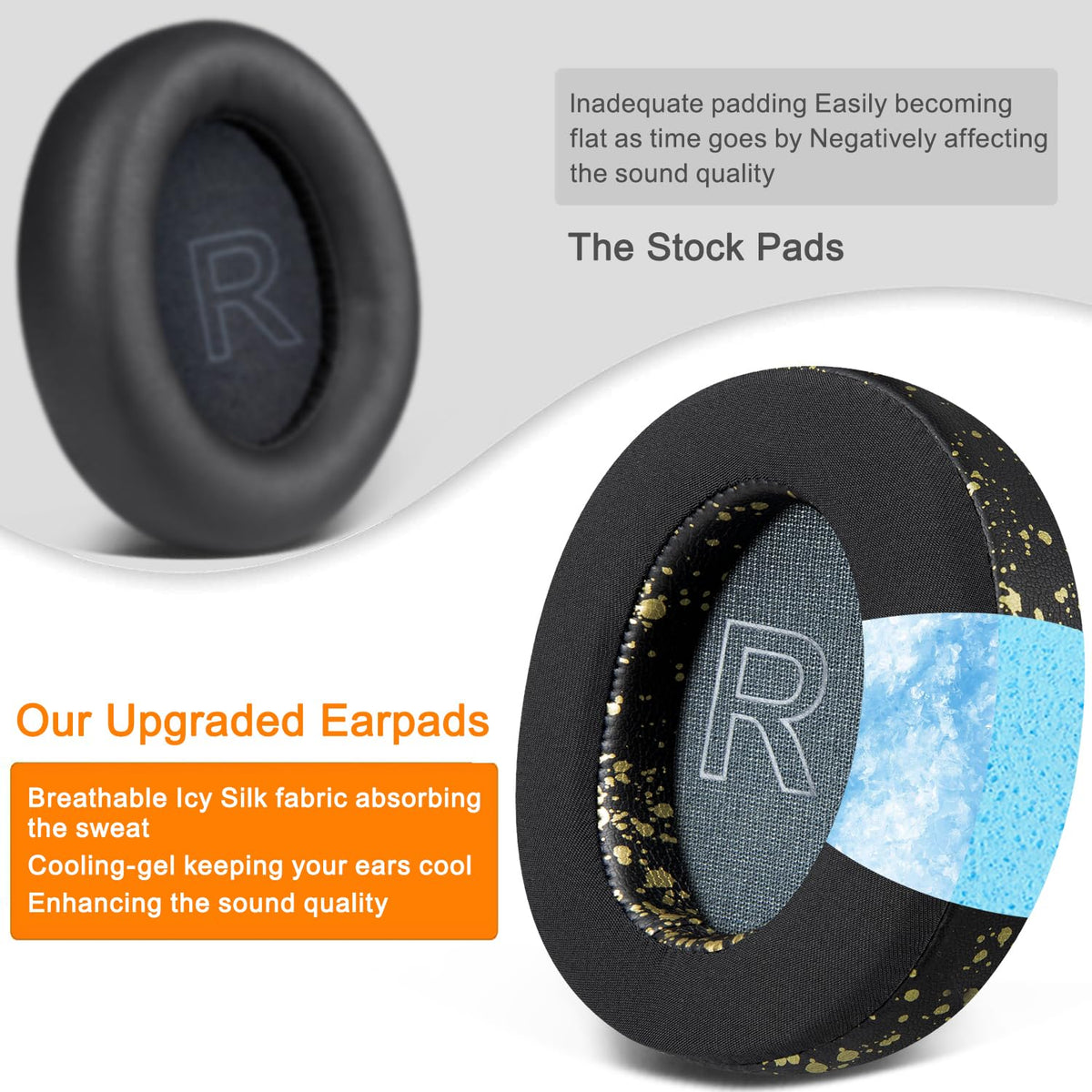Compatible with Life Q30, Q30i, and Q35 headphones