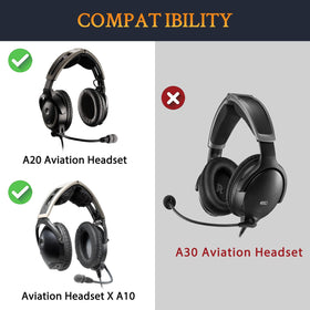 SoulWIT cooling earpads for Bose A20 provide cool wear and reduced heat buildup on hot days
