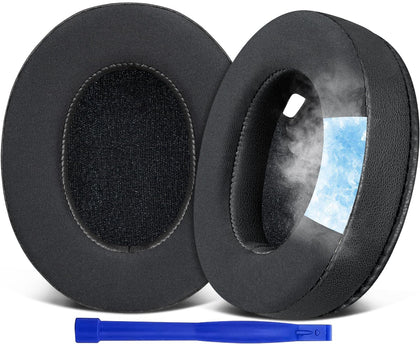 SOULWIT cooling earpads for Sony WH-1000XM4 with cooling gel for cooler ears.