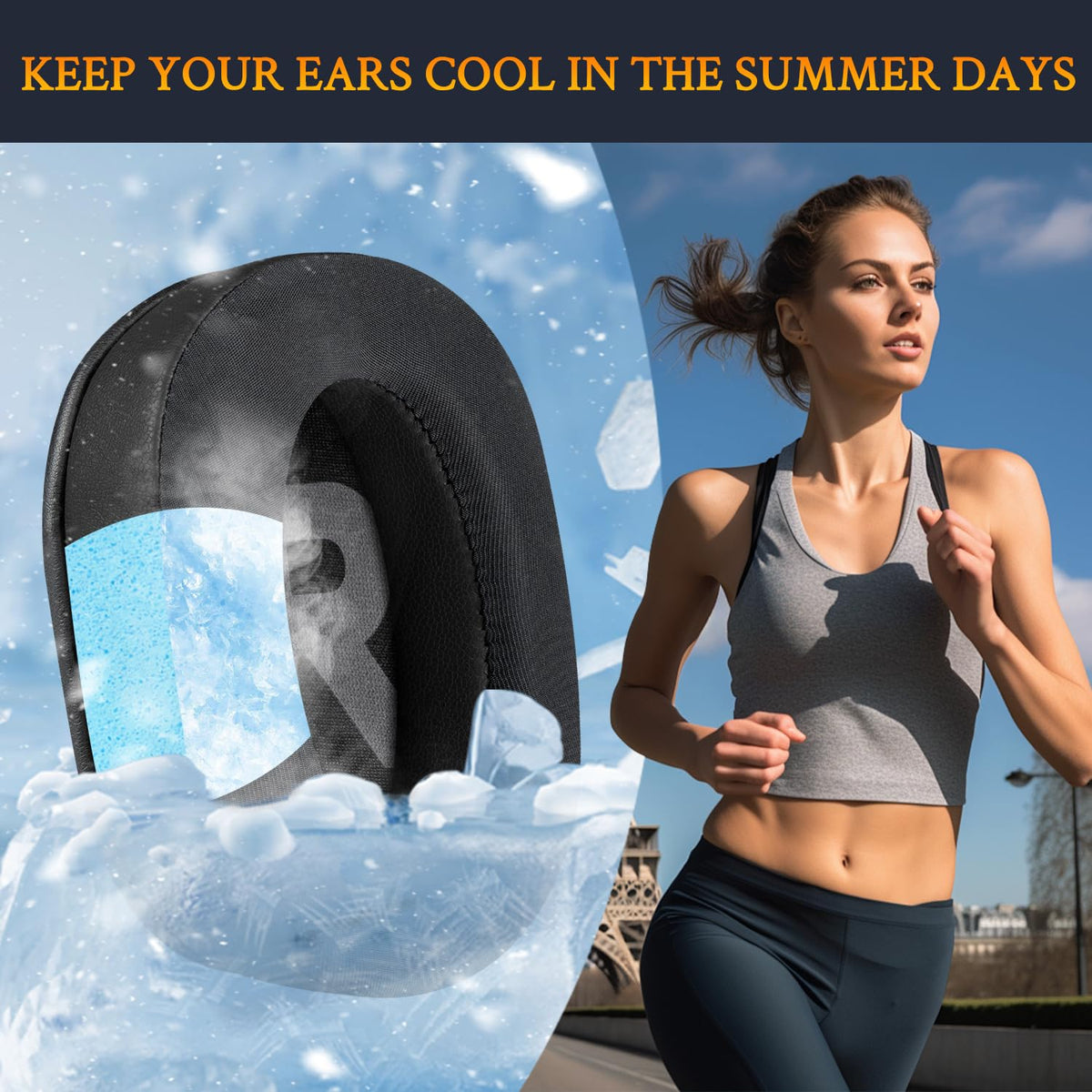SOULWIT thick earpads demonstrate added comfort and sound seal