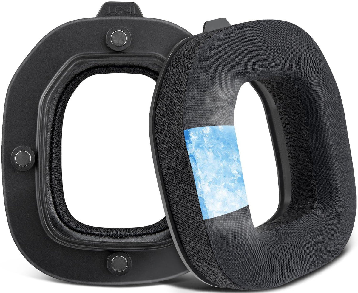 Soulwit cooling gel earpads on Astro A40 TR for refreshed comfort during long sessions