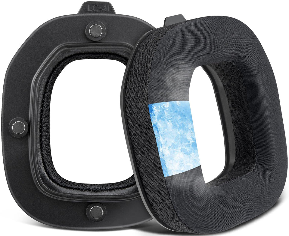 Soulwit cooling gel earpads on Astro A40 TR for refreshed comfort during long sessions