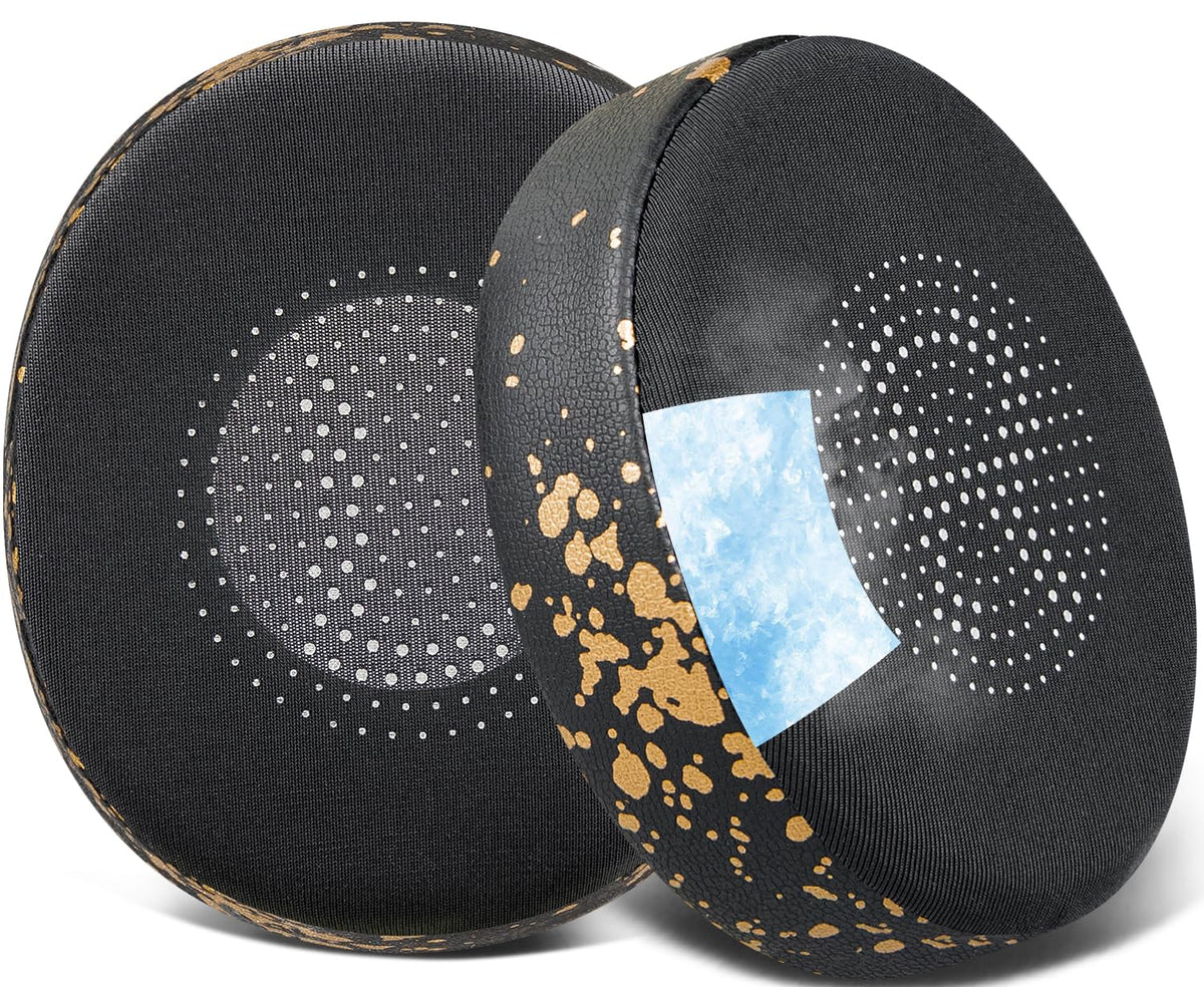 SOULWIT cooling gel earpads on Evolve2 65 for cooler, comfortable listening.