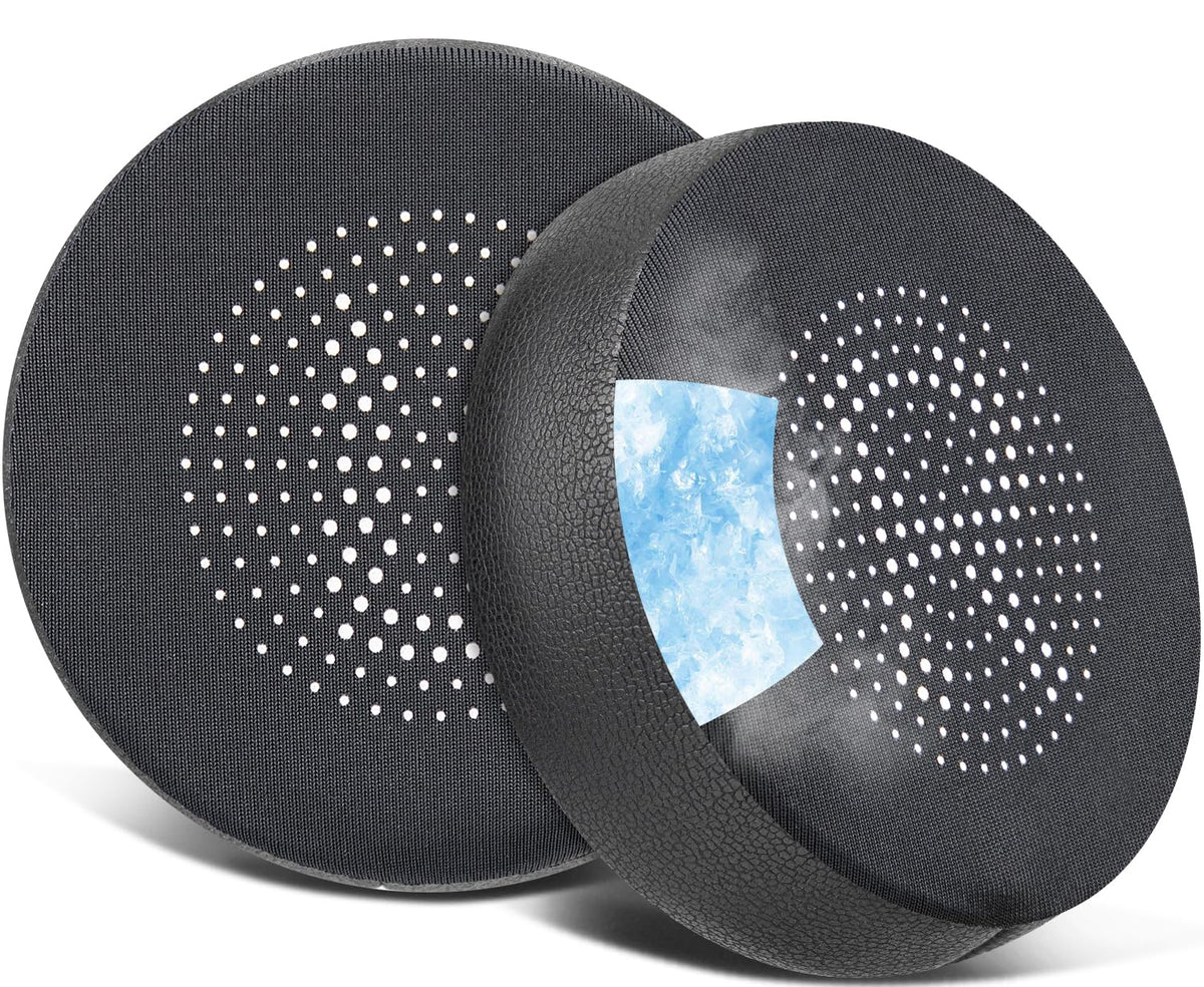 SOULWIT cooling gel earpads fit Evolve 75 for cooler, comfortable listening.