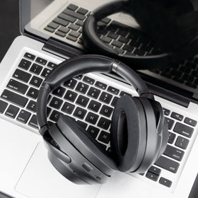 SOULWIT ear pads in black matching Sony WH-1000XM3 aesthetic