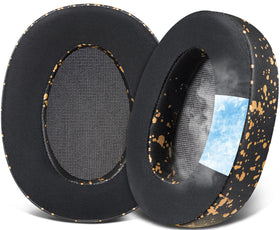SOULWIT cooling gel earpads on WH-H900N front view for cooler ears and comfort