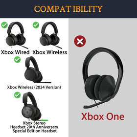 SOULWIT cooling gel earpads on Xbox Stereo 20th Anniversary for long-wear comfort.