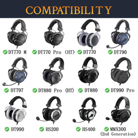 SOULWIT headband cover for DT770 Pro strengthens durability and style