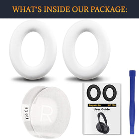 SOULWIT durable foam earpads improve passive isolation on Bose 700