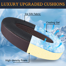 SOULWIT ear pads close-up highlight durable stitching.