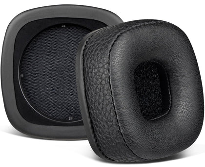 SOULWIT ear pads for Marshall Major I closeup, plush protein leather for comfort.