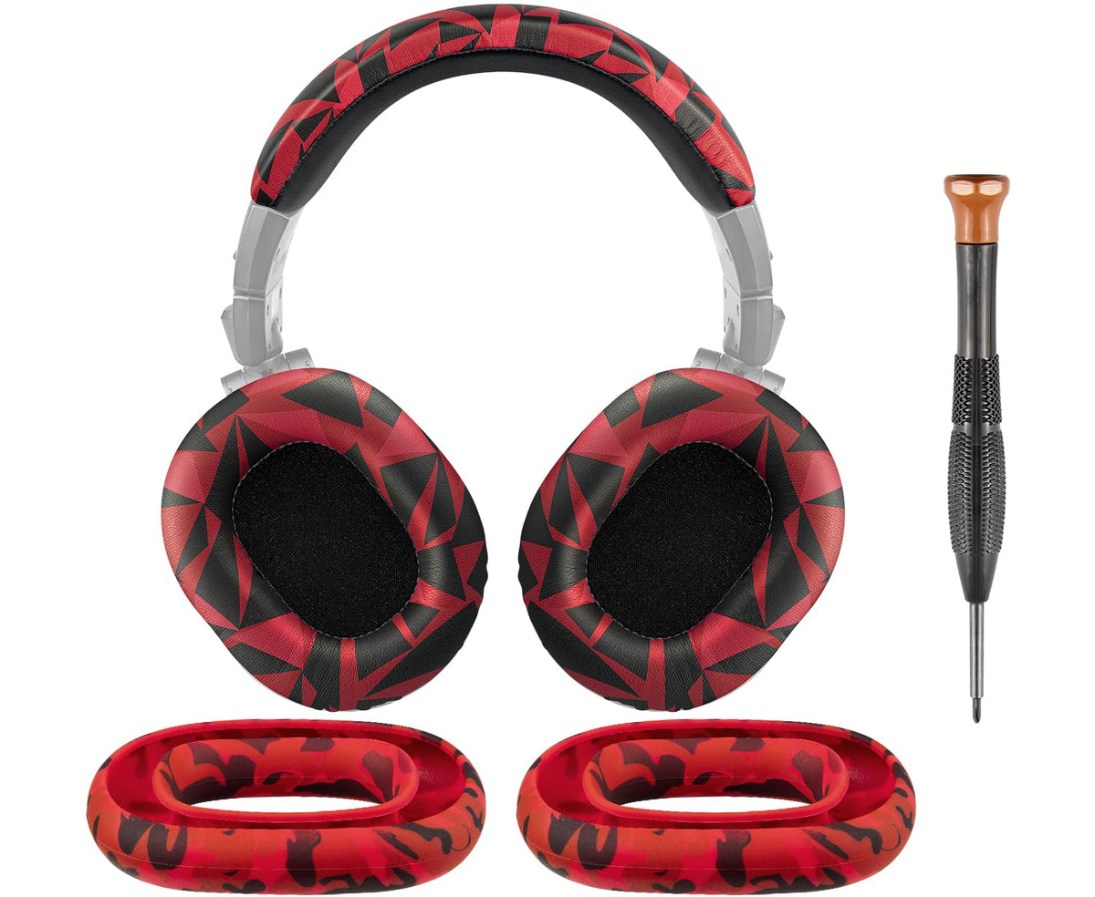 SOULWIT ear pads with protein leather offer comfort and better noise isolation.