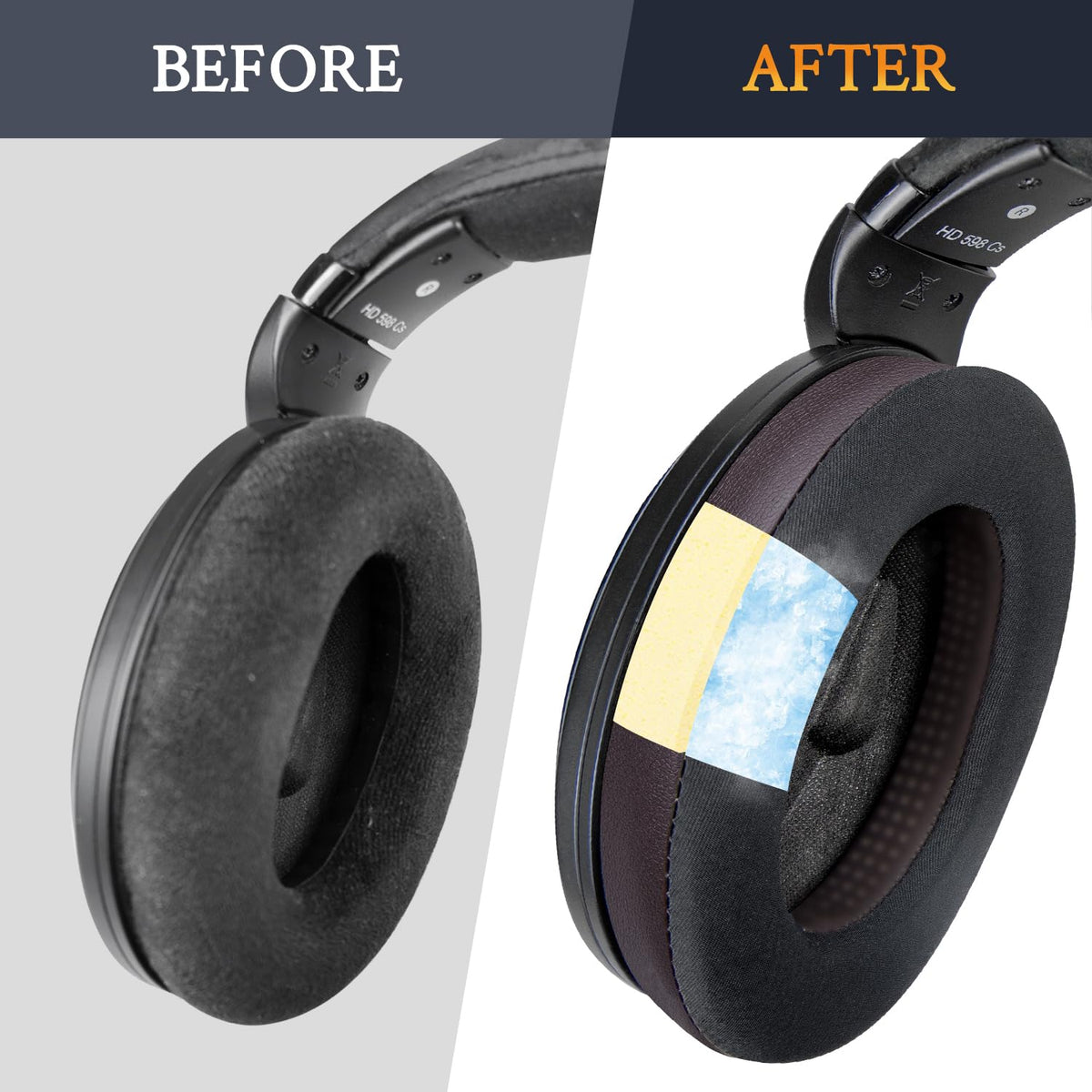 SOULWIT ear pads install in minutes for a seamless upgrade.