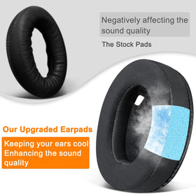 SOULWIT earpads improve comfort while preserving touch sensor response.