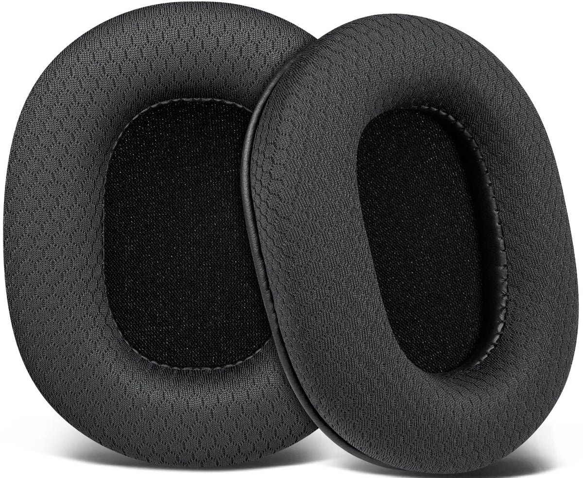 SOULWIT ear pads for Audio-Technica ATH-M50x with mesh fabric for breathable comfort